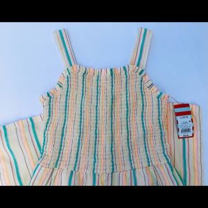 Cat and jack girls striped romper